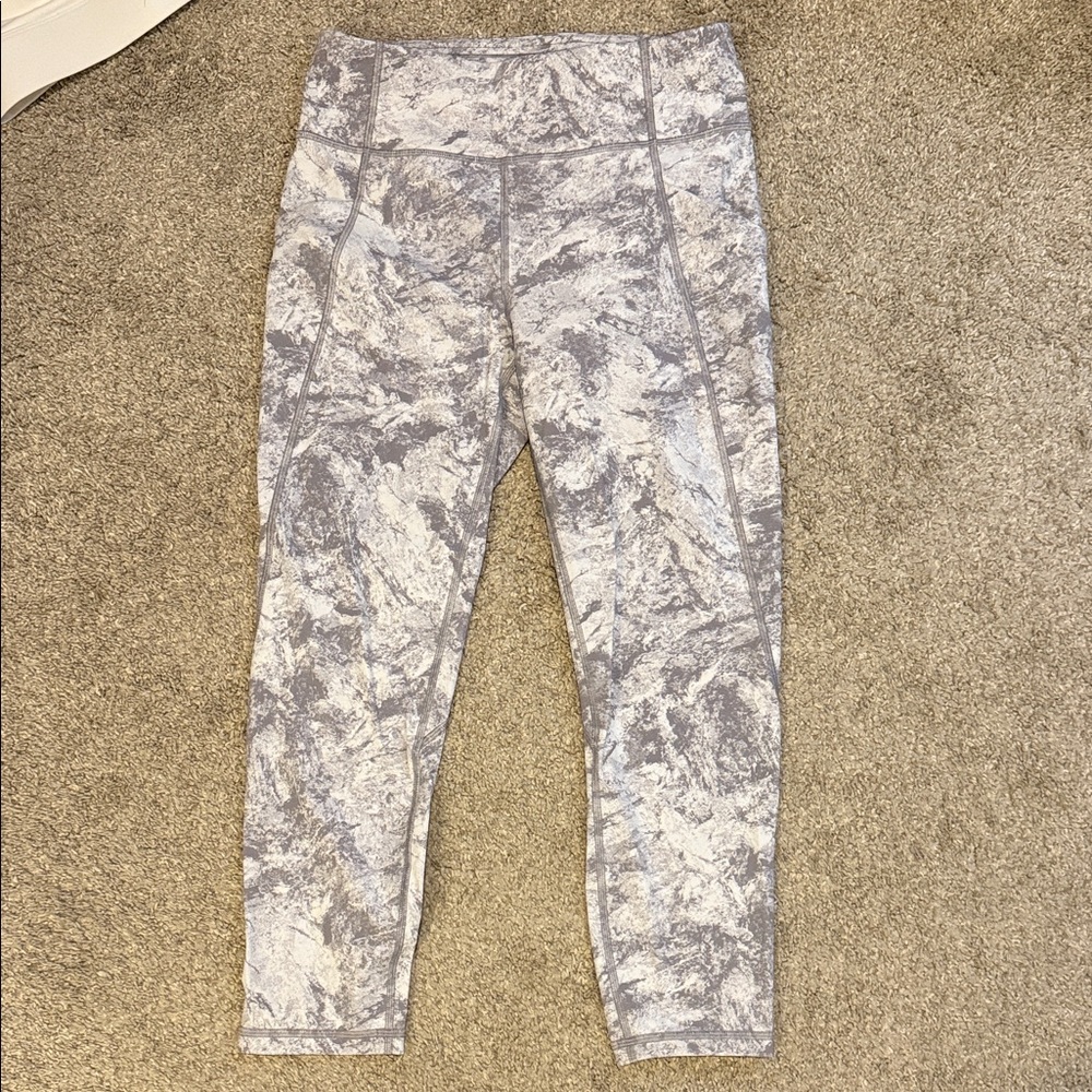 lululemon athletica Marble Gray Kids Leggings